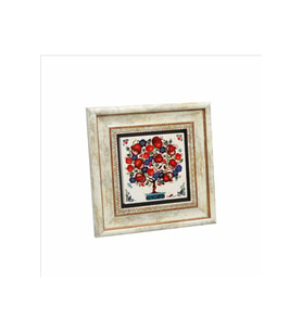 Nar Ağacı Baskılı Taş Tablo 20x20