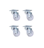 Furç Tablalı Bilyalı Teker - 20x50 - Şeffaf HKS186 - 4 Adet TG-V 12354