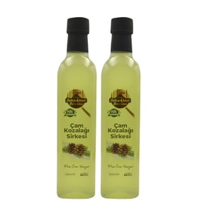 Tarihi Sultanahmet Baharatçısı Çam Kozalağı Sirkesi 2x500ml (Özel Üretim)
