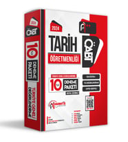 2024 ÖABT TARİH Öğretmenliği 10lu Dijital Çözümlü Paket Deneme TG Anamorfik Yayınları