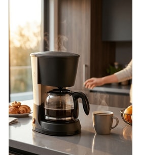 12 Fincan Filtre Kahve Makinesi 1.2 Litre Damlatmaz Sistem Kahve Makinesi