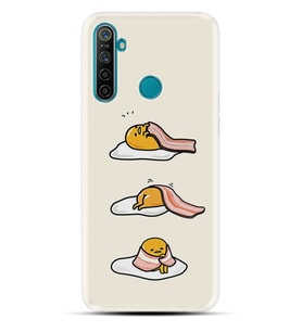 Realme 5i 5 Pro 6i 7 Pro 8 Kılıf Desemli Silikon Sweety Egg 1322