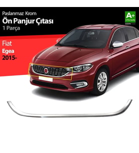 Fiat Egea Uyumlu Krom Ön Panjur Çıtası 2015-2020