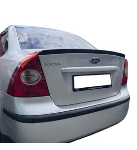 Ford Focus ( 2004 - 2011 ) Anatomik BOYASIZ (Plastik) Spoiler