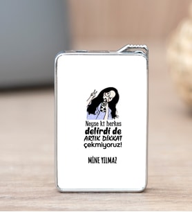 Kişiye Özel Herkes Delirdi Tasarım Esprili Çakmak