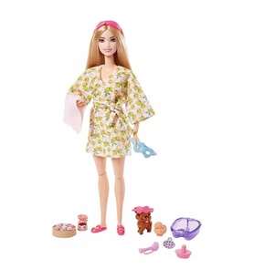 Barbie Wellness Barbie'nin Spa Günü Bebekleri HKT90