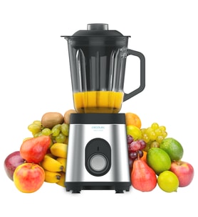 Power Black Titanium 1800MAX Inox Smoothie Blender 1000W 1,5 L Cam Sürahi, 6 Bıçak