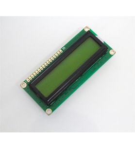 16×2 LCD Ekran 1602 HD44780 – Arduino/Endüstriyel Panel STN Yeşil Arka Işıksız SDCB1602-09 5V