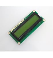 16×2 LCD Ekran 1602 HD44780 – Arduino/Endüstriyel Panel STN Yeşil Arka Işıksız SDCB1602-09 5V