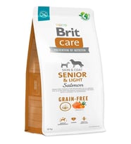 Brit Care Care Senior Light Somonlu Patatesli Tahılsız Yaşlı Köpek Maması 12 Kg (Çok Renkli)
