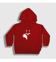 Presmono Unisex Çocuk Kırmızı Fire Fox Tilki Kapüşonlu Sweatshirt 367572tt
