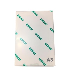 Umur A3 Gramajlı Fotokopi Kağıdı 120 gr 1 Paket 500 Yaprak (Beyaz)
