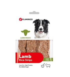 FLAMİNGO HAPKİ LAMB KUZU PİRİNÇLİ köpek ödül maması 85 GR (STD)