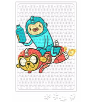 Hora De Aventura Megaman Puzzle 240 Parça Yapboz