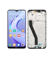 Xiaomi Redmi 8 İle Uyumlu Ekran Dokunmatik Revize Orj Çıtalı (Siyah)