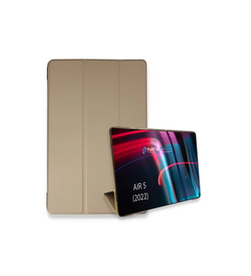 Apple İpad Air 5 (2022) Kılıf Tablet Smart Kılıf - Gold