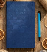 Kişiye Özel Canım Annem Defter Anneler Günü Hediyesi (Mavi)