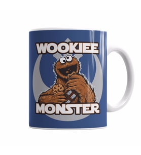 Wookiee Monster Kurabiye Canavarı Kupa Bardak Porselen