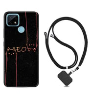 Realme C11 C21 C21Y C25Y C11 2021 Kılıf Boyun Askılı Silikon Meow 1657