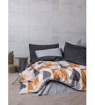 Mulvxurg  Urg02  Modern Çift Kişilik Nevresim Takımı Giorno Gri (Mulvix)