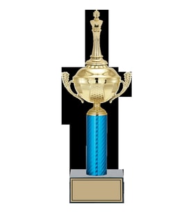 ODAK KUPA - Figürlü Kupalar - Satranç Figürlü Kupalar FG-052 A - 39 cm