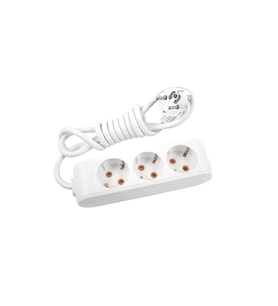 VİKO Multi-let Kablolu Grup Priz 3 Lü 1 Metre Kablolu