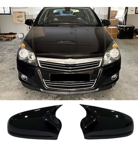Opel Astra H FL Batman Yarasa Ayna Kapağı Parlak Siyah ABS 2010 2011 2012 2013