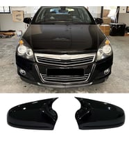 Opel Astra H FL Batman Yarasa Ayna Kapağı Parlak Siyah ABS 2010 2011 2012 2013