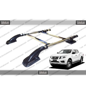 NISSAN NAVARA TAVAN ÇITASI (2006-2015) PORT BAGAJ NİKEL (ARA ATKILI)