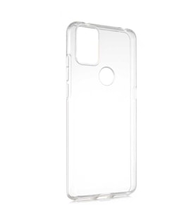 Alcatel 3X 2020 Kılıf Zore Şeffaf İnce ve Esnek Süper Silikon (Renksiz)