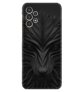 Samsung Galaxy M14 Kılıf Resimli Desenli Baskılı Silikon Black Fox 1325