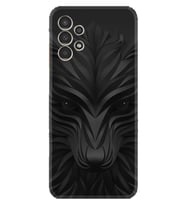 Samsung Galaxy M14 Kılıf Resimli Desenli Baskılı Silikon Black Fox 1325