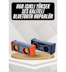 Bluetooth Hoparlör Taşınabilir Hoparlör 5.0 Bluetooth TWS Stereo Kablosuz