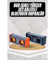 Bluetooth Hoparlör Taşınabilir Hoparlör 5.0 Bluetooth TWS Stereo Kablosuz