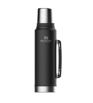 STANLEY 10-08266-002 THE LEGENDARY CLASSIC BOTTLE 1 L. PASLANMAZ ÇELİK TERMOS SİYAH