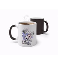 BK Gift Kişiye Özel Canım Annem Tasarımlı Sihirli Kupa Bardak-16 (Beyaz)