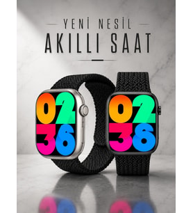 Yeni Nesil Akıllı Saat Arama Cevaplama Gps Takibi Adımsayar Nfc Özelliği