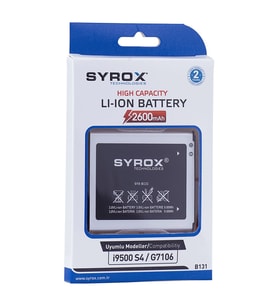 Syrox Samsung S4 / i9500 / G7106 Batarya B131