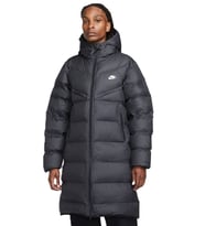 Nike Stormfit Windrunner Primaloft Synthetic Fit Parka Rahat Kalıp Sabit Kapüşonlu Erkek Parka Siyah