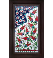 Armada Çini 20x40 Cm ED 150 Lalezar El dekoru Çini Pano
