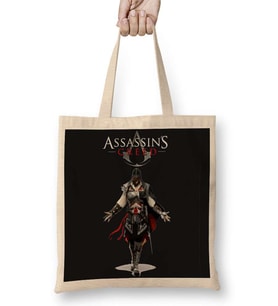 Assassins Creed 03 Bez Çanta Uzun Saplı