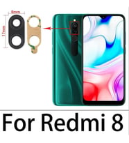 Xiaomi Redmi 8 Arka Kamera Camı Lens Yapışkanlı