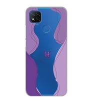 Xiaomi Redmi 9C / 10A Uyumlu Kelebek Tasarımlı Şeffaf Telefon Kılıfı