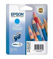 Tonersepeti Epson T0322-C13T03224020 Orjinal Mavi Kartuş