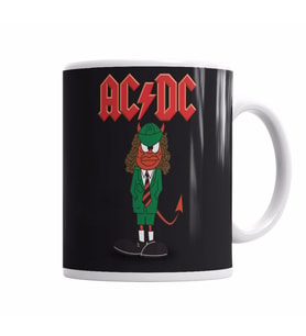 AC DC  Kupa Bardak Porselen