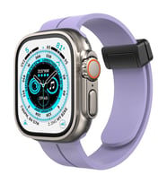 Apple Watch 38mm Kr412 Elegance Stylısh Kordon (SAAT DEĞİLDİR) - Lila
