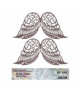Cadence Siluet (Kenarsız) Stencil KS-103 