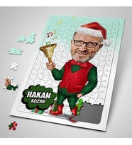 Kişiye Özel Nice Güzel Yıllara Karikatürlü Puzzle