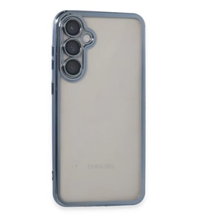 Northcity Samsung Galaxy S23 FE Uyumlu Kılıf Lensli Silikon - Açık Mavi