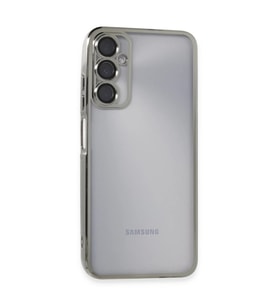 Samsung Galaxy A05S Kılıf Razer Lensli Silikon - Gümüş